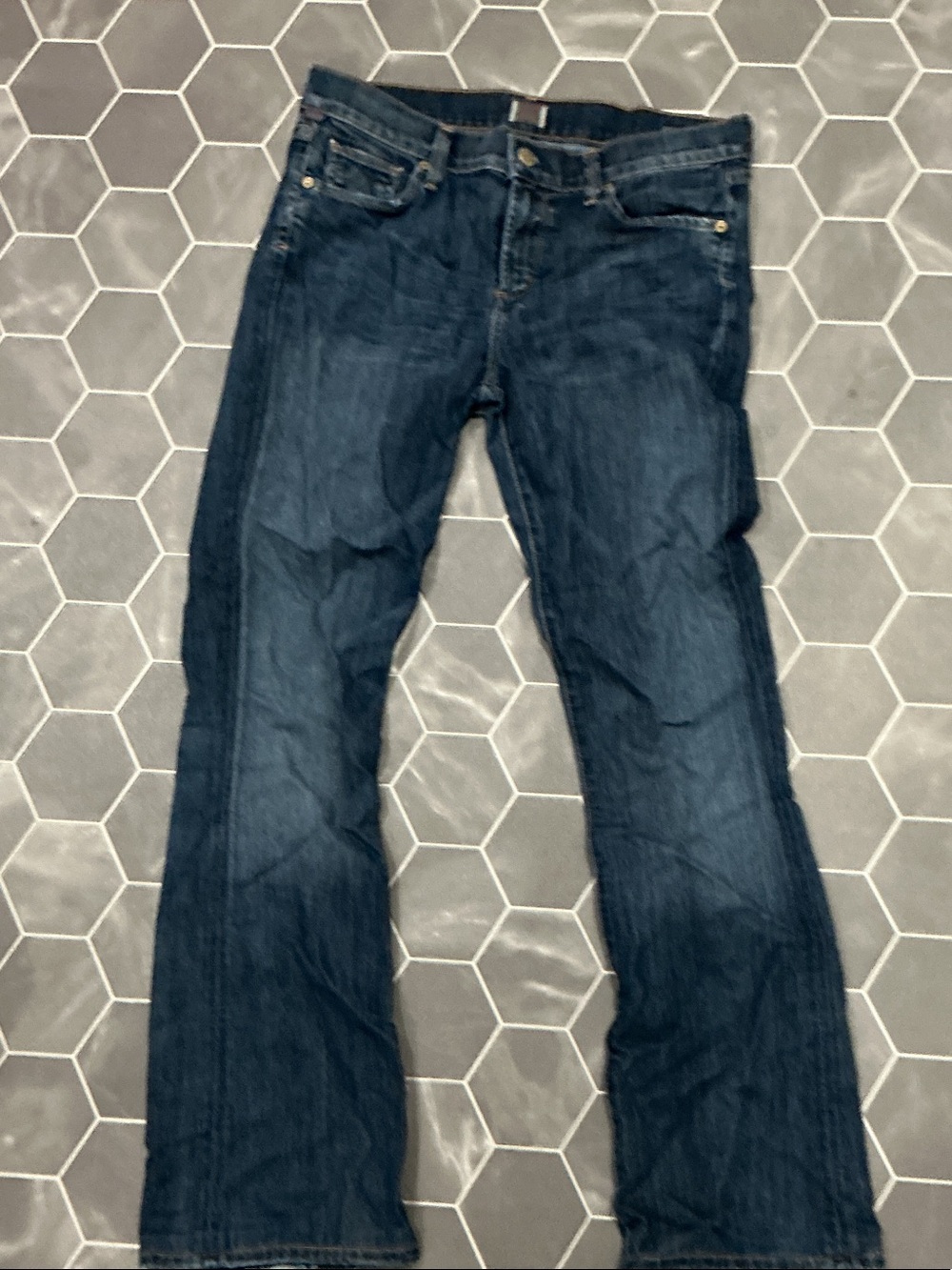 Citizens Of Humanity Dark Blue Bootcut Jeans